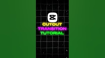 Cutout Transition Tutorial 🤩 | Capcut Tutorial | #capcut #animeedit #capcuttutorial