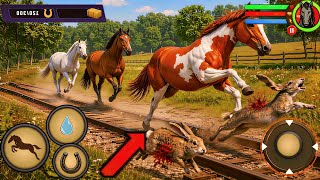 Animal Games : Wild Horse Life Simulator 3D 🐎🔥 |  Real Horse Survival Gameplay | Ultra Graphics