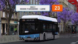 Omsi 2 | Région Parisienne V1 - Ligne 23 Gare de Lyon | Solaris Urbino 12 IV FL Hydrogen