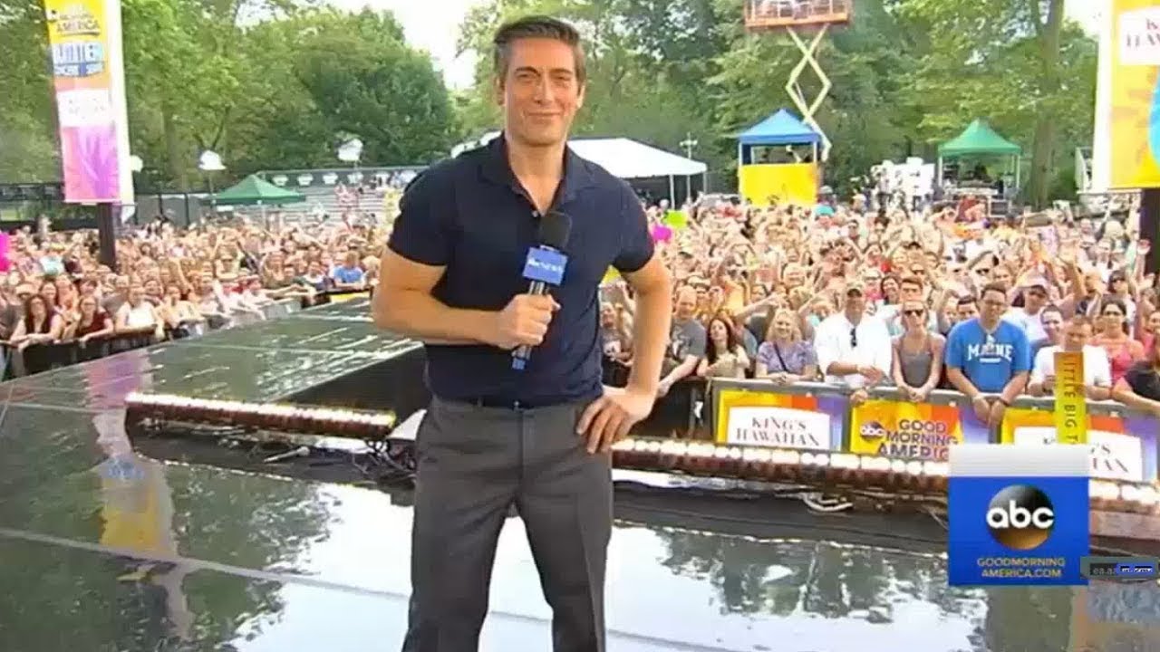 DAVID MUIR, Cute Clips GMA June 2017