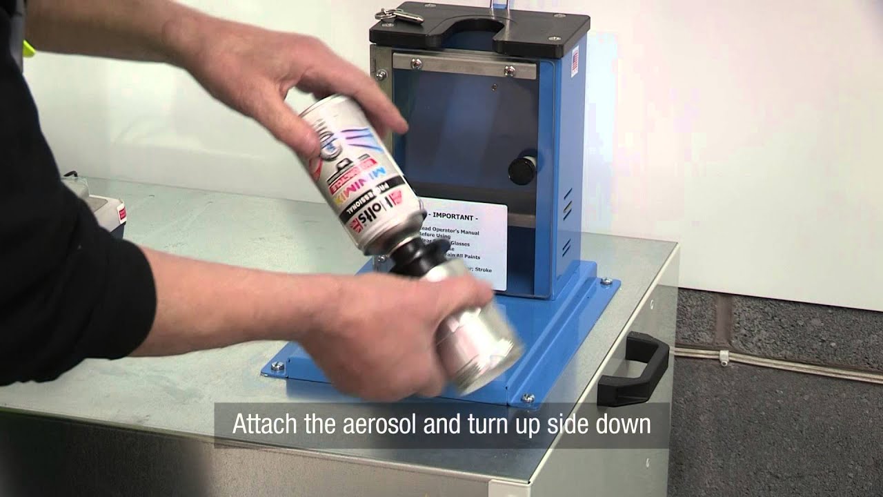 MPEX Touch Up Paint Attaching the aerosol & cylinder YouTube
