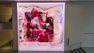 Refik Anadol's Unsupervised at the MoMA in New York City