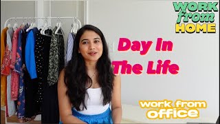 VLOG: DAY IN MY LIFE: WORKING FROM HOME VS WORKING FROM OFFICE | LEARN MATHS #BhanzuWay