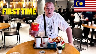 My Dad Try McDonalds for the First Time *He was SHOCKED!* 🇲🇾