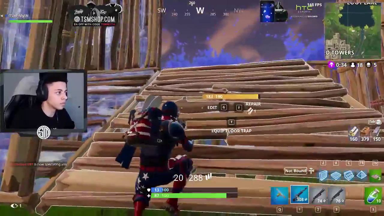 So I got Matched against TSM_MYTH