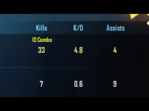 33 kills WITH AKM | TDM PUBG