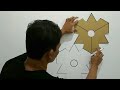 3D WALL PAINTING OPTICAL ILLUSION || 3D WALL DECORATION || SENI LUKISAN DINDING 3D