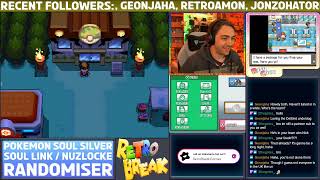 Part 7 - Pokemon Heart Gold / Soul Silver Soul Link Nuzlocke Randomiser with @Risu chuu @RetroBreakBonus