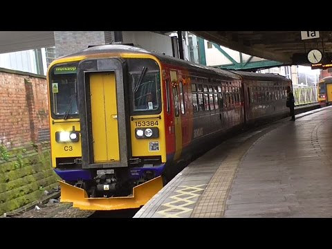 East Midland Trains At Nottingham - Monday 14th December 2015