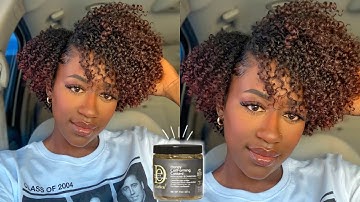 Design Essentials Natural Honey Curl Forming Custard Demo & Review | Kris Elisa