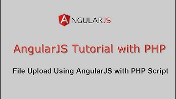 File Upload Using AngularJS with PHP Script