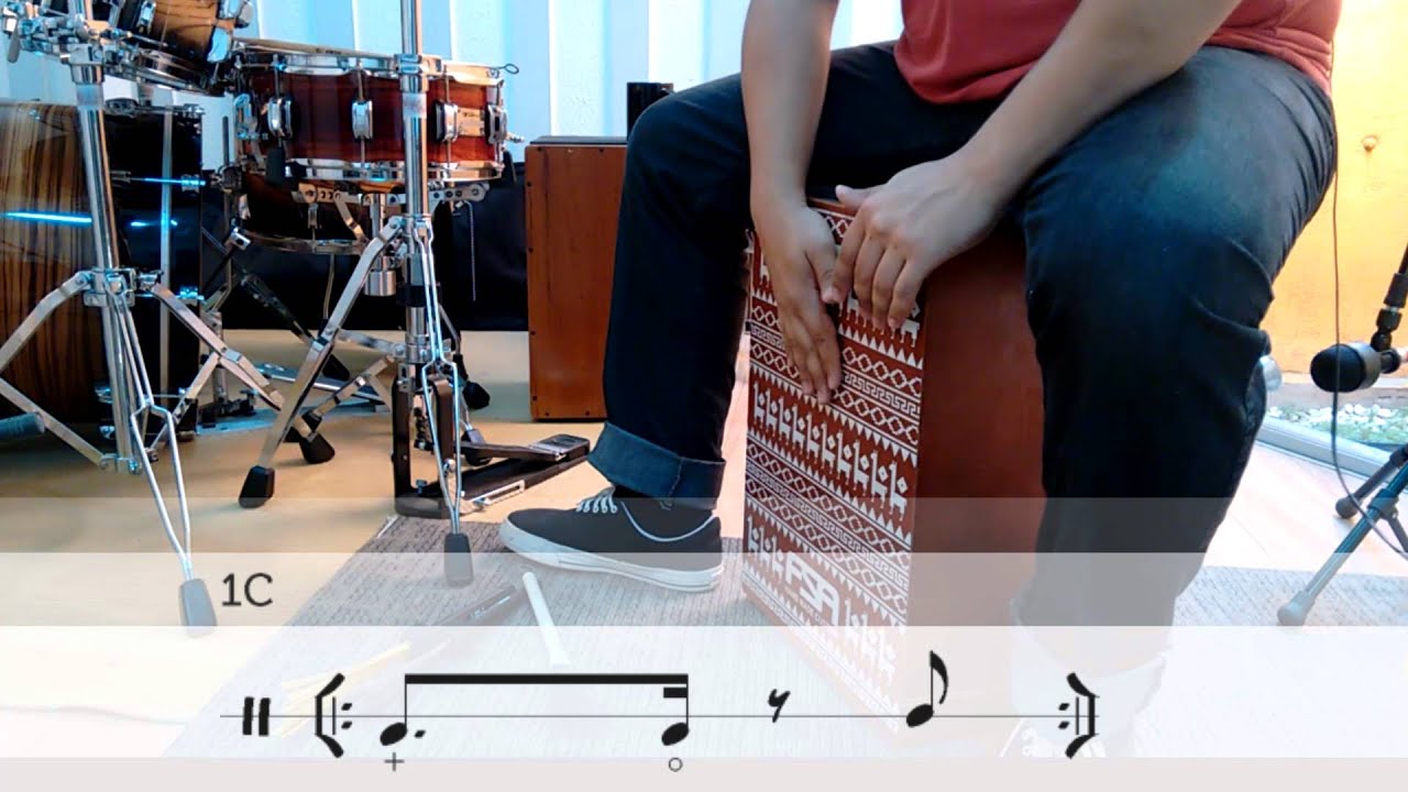 Como tocar Cajon? [Movimentos do Zabumba no Cajon] YouTube