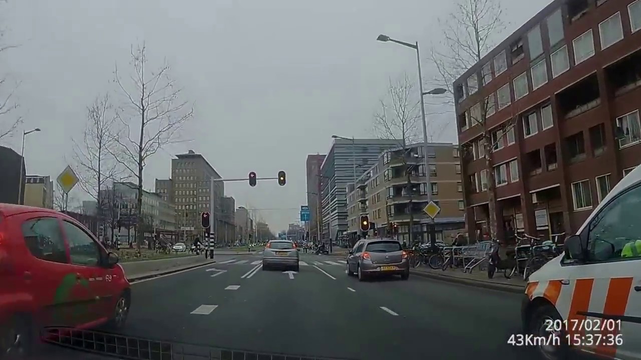 Amsterdam Netherlands driving dashcam 2017 4k hdr part 2