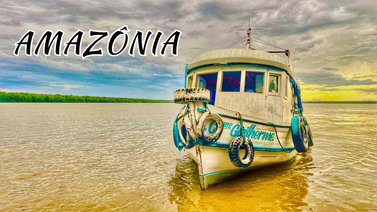 SOBREVIVI AO INVERNO AMAZÔNICO! ⛈️ A viagem de barco para Cotijuba foi um teste!