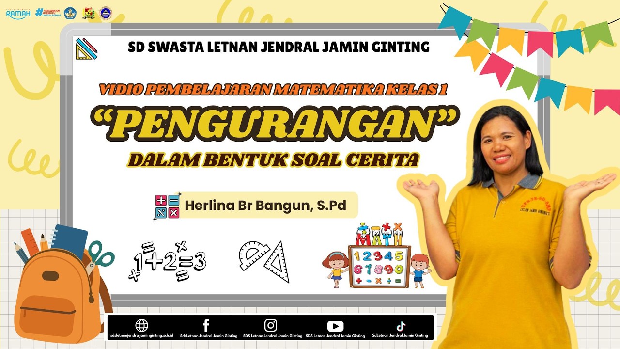 PEMBELAJARAN MATEMATIKA KELAS 1 