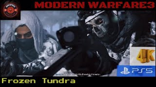 Frozen Tundra | PS5 | Call of Duty | Modern War fare 3 | 4K | GamePlay | playstation
