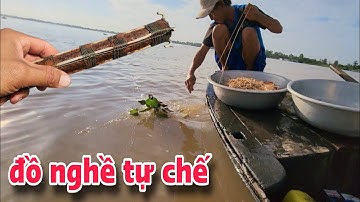 Bảo Bối Cứu Nguy Cho Dân Câu , Cá Basa Bụng Bự Ăn Mồi Dế | #66TV #fishing