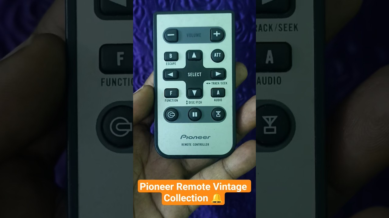 Vintage Pioneer Remote Controller 🎛️ 