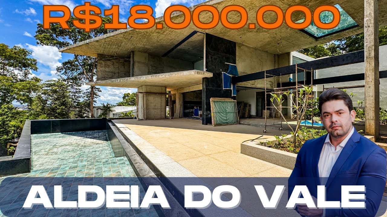 A casa de luxo mais incrível no Aldeia do Vale em Goiânia #imoveis