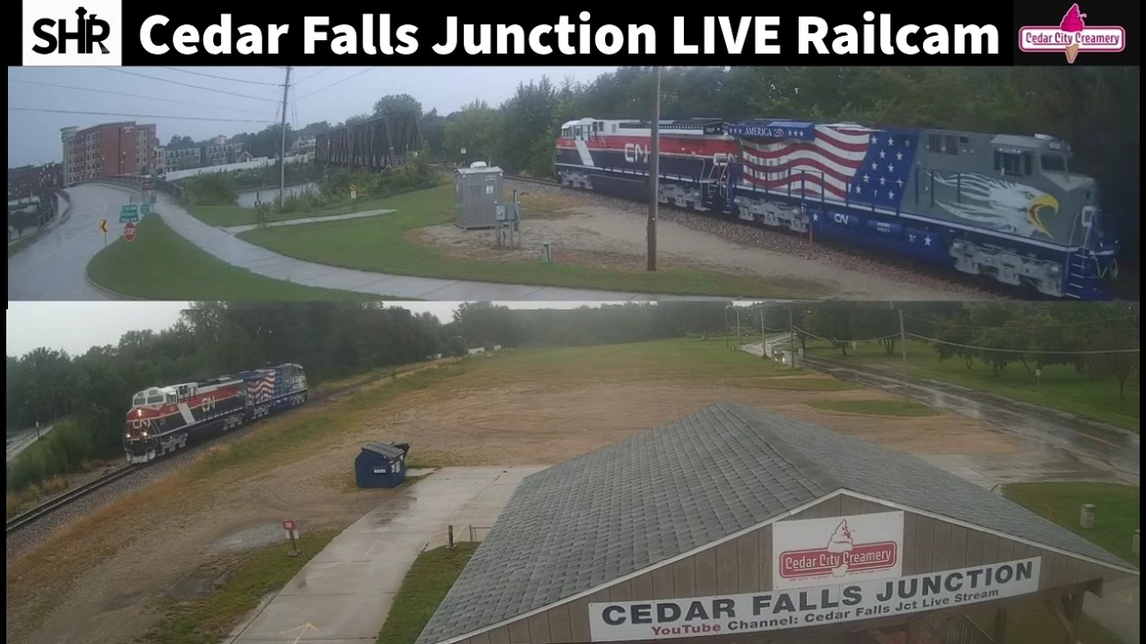 Cedar Falls Junction Live Railcam – Cedar Falls, IA — Cedar Falls, IA live camera thumbnail