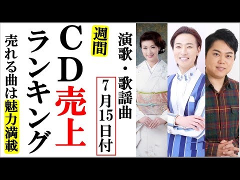 演歌ＣＤ売上週間オリコンＴＯＰ20！年始発売も上位喰いこむ！山内恵介や三山ひろし、市川由紀乃や竹島宏など