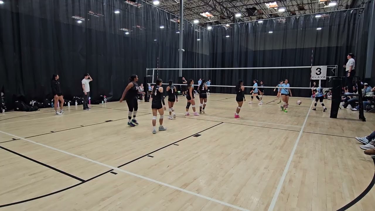 11.16.25. Storm VBC 14-1 Entry Event Day 2-Part7. #19 Hailee bright pink shoes. 