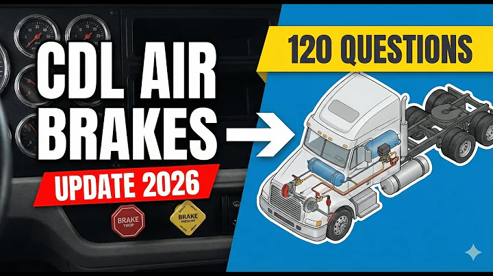 CDL Air Brakes Practice Test 2025-2026 | 120 Real Questions & Answers