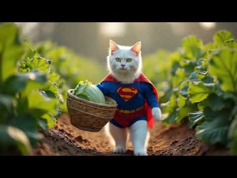 Poor rabbit bullied by monkey, super cat rescued but fell ill #rescue #cute #animals #story