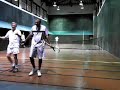 Wayne "No Racquet" Davies v. Rakesh Jasani/Tiger Riviere