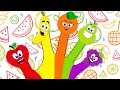 Fruit Finger Family हिंदी मे | फल गीत | HooplaKidz Hindi