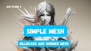 Simple Mesh --- Billboard and Skinned Mesh LOD tutorial
