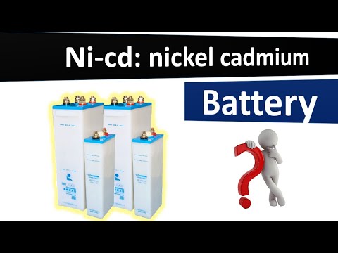 What is inside Nicd battery/ Nickel Cadmium battery