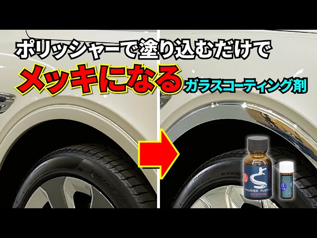 POLISHER PLATING SYSTEM手塗り用トップコート剤