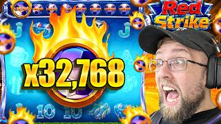 THE HIGHEST MULTIPLIER I HAVE EVER SEEN FROM A SLOT! (RED STRIKE)