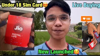 Under 18 Jio Sim Card Launched || How to get sim card under 18 || Jio Sim 16 Age screenshot 4