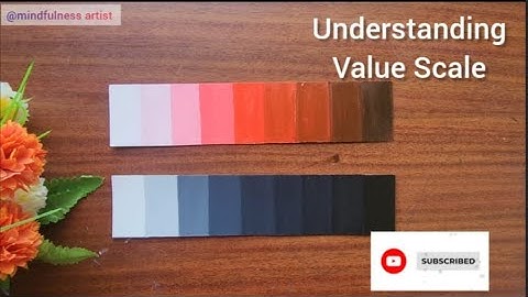 How to Create a Value Scale in Acrylic Painting