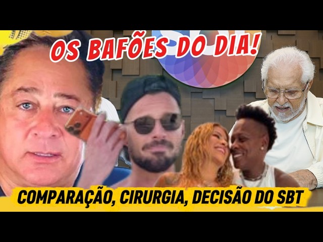 Pegando Fogo! Comparação Polêmica, Cirurgia de Leonardo e Decisão do SBT Sobre a “Praça” Agitam o Mundo dos Famosos