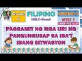 Pagsusulit sa Paggamit ng Iba't Ibang Uri ng Pangungusap