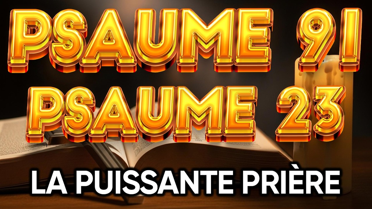 PRIÈRES POUR LE 05 MARS PSAUME 91 ET PSAUME 23   DEUX DES PRIÈRES LES PLUS PUISSANTES DE LA BIBLE 🙏