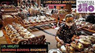 2. Gendhing Bonang Angembari: by I.M. Harjito.  'Composers Wanted!' new Javanese music
