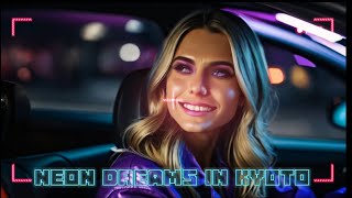 Lofidriving Neon Dreams In Kyoto. Music Video