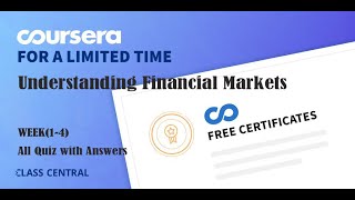 Understanding Financial Markets, week (1-4) All Quiz with Answers.