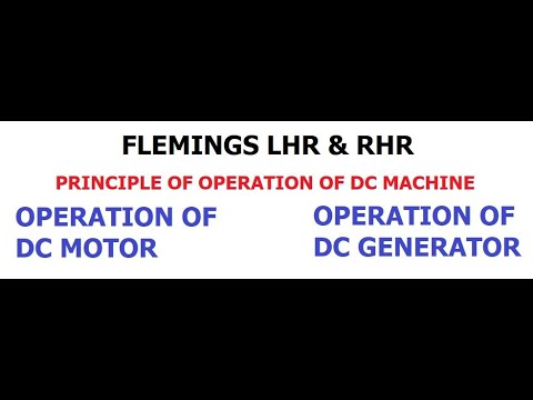 Principle of Operation of DC Machine Lecture-02 - YouTube