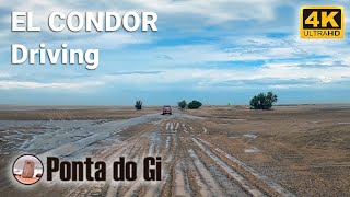【4K】EL CONDOR #driving tour virtual Mar y Playas de la PATAGONIA ARGENTINA 2022 Costa Atlántica
