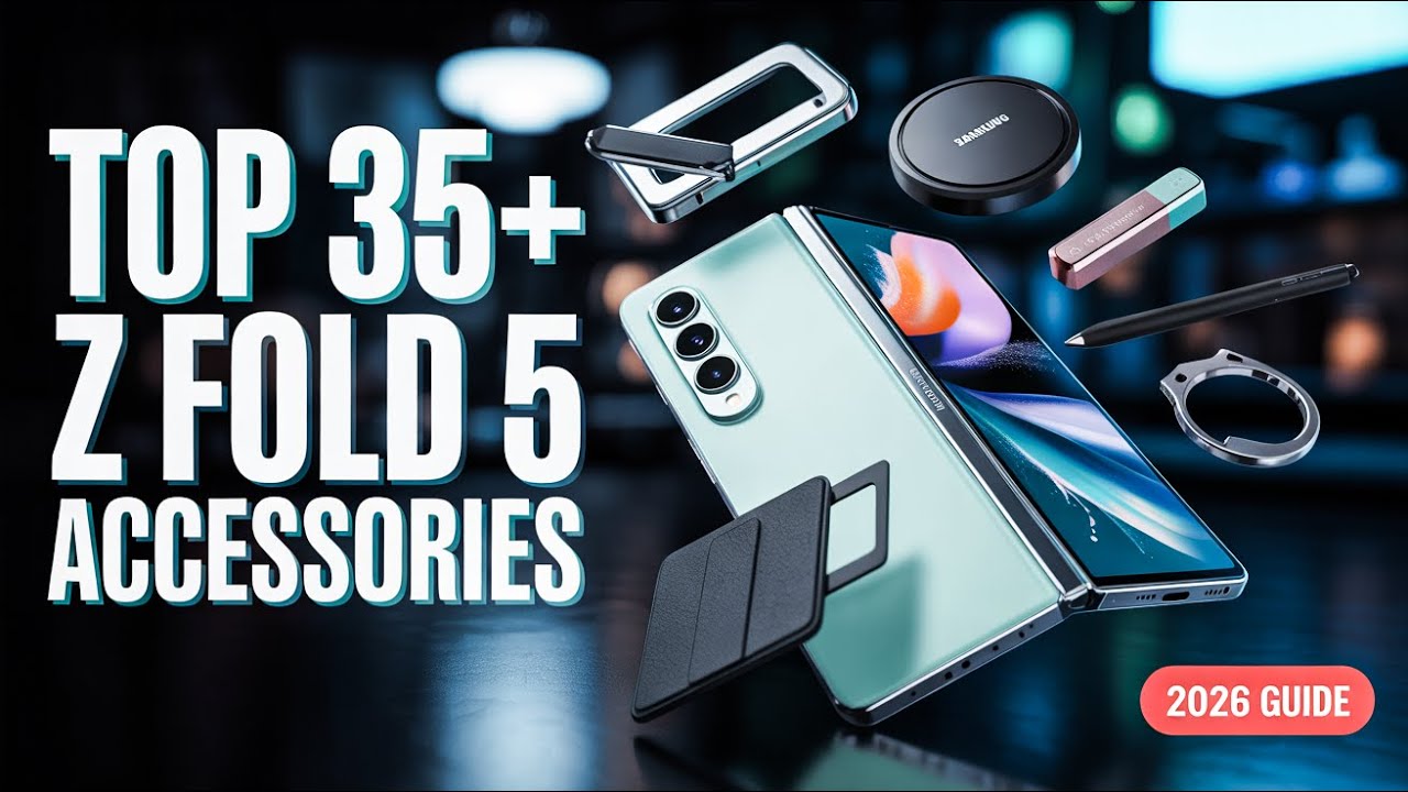Top 35+ Best Galaxy Z Fold 5 Accessories 2026! ✅