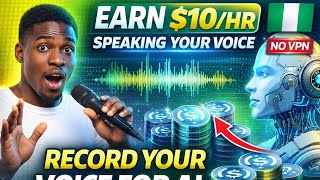 Earn $10 per Hour Recording Your Voice | No VPN | AI Voice Job (Silencio Tutorial) screenshot 3