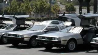 Delorean Motor Club Tour of Tesla Motors