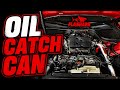 INSTALLED A NEW OIL CATCH CAN
