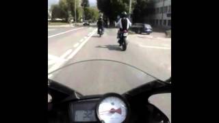 Yamaha YZF-R125 & Simson S53 (60/4/3) - OnBoard