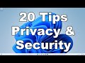 20 Free & Easy Tips You Can Do Today To Increase Privacy & Security In Your Digital & Online Life